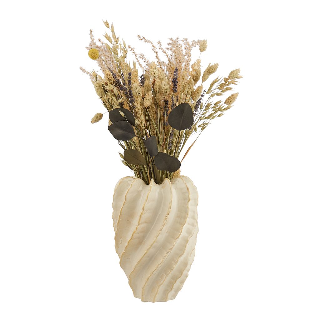 ORGANIC váza, bézs 26 cm termék 2. képe