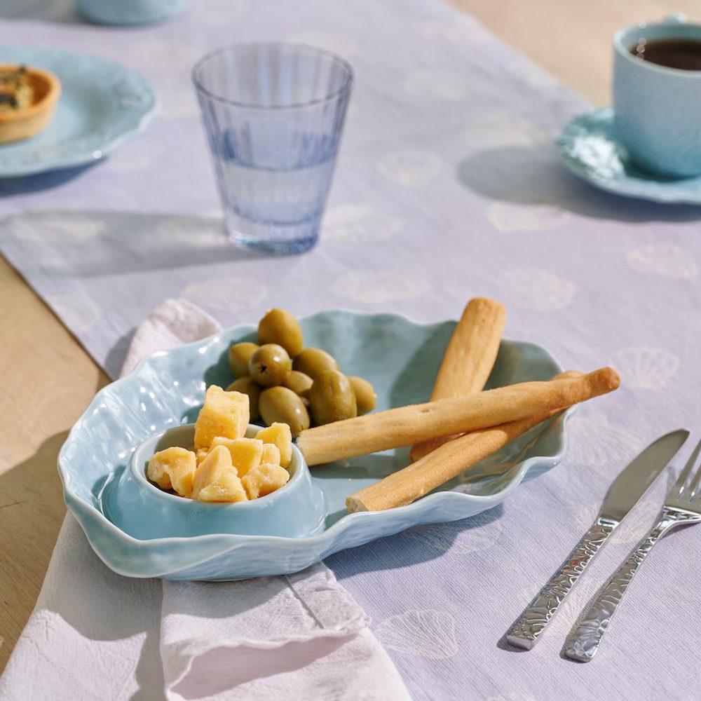 HOME & YOU snack tál, kagyló 31x21cm termék 2. képe