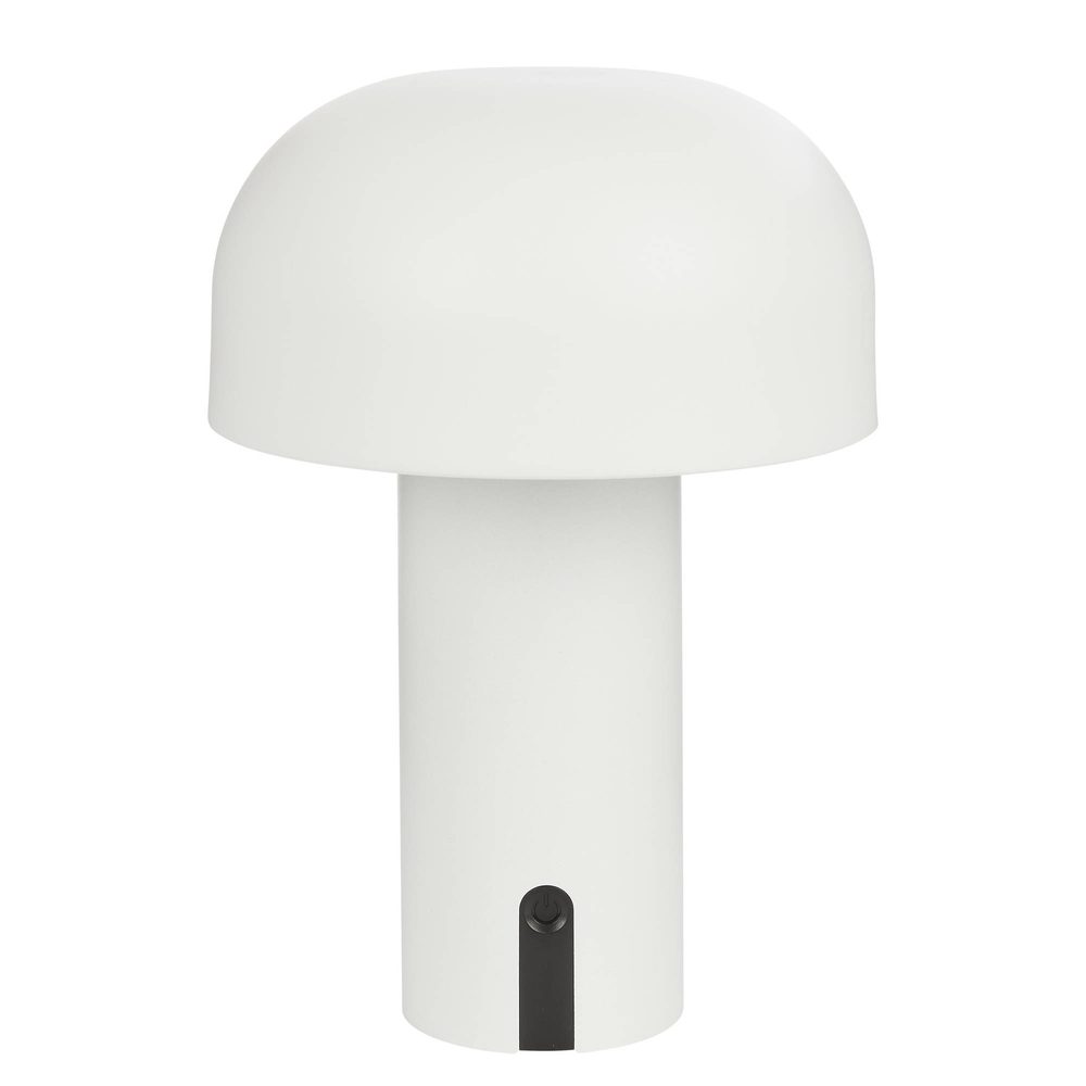 MUSHROOM vezeték nélküli kültéri lámpa, fehér akciós termékkép 1