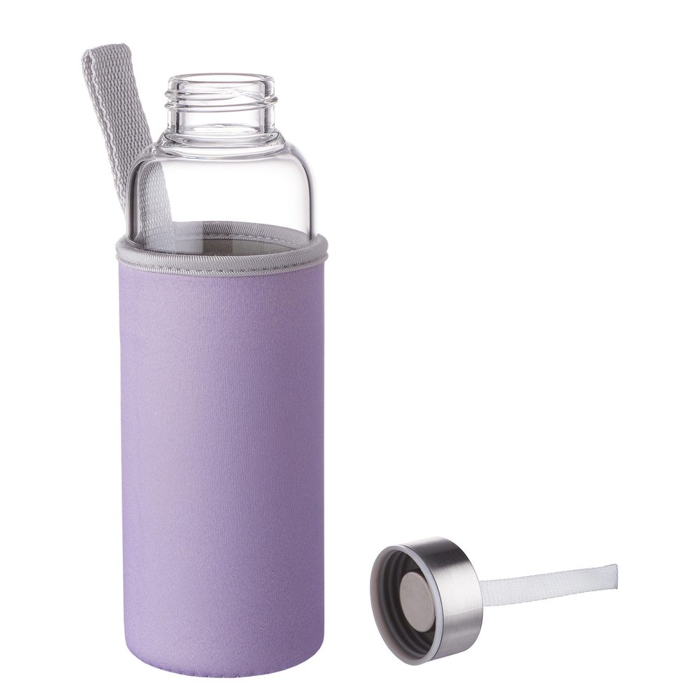 SMOOTHIE üveg kulacs tokkal, lila 500 ml termék 2. képe