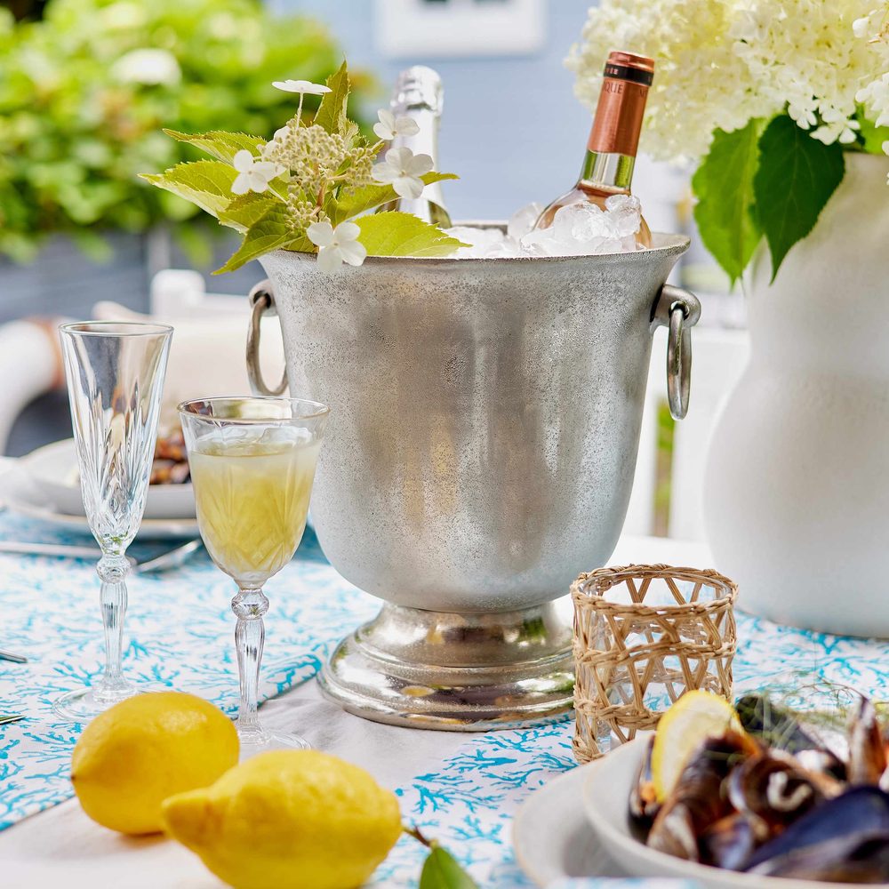 BANQUET bor/pezsgő hűtő, ezüst 27cm termék 2. képe