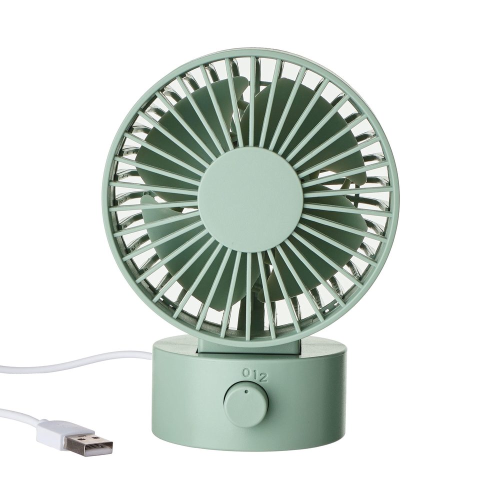 AIR WAVE mini ventilátor USB csatlakozóval, zsályazöld akciós termékkép 1