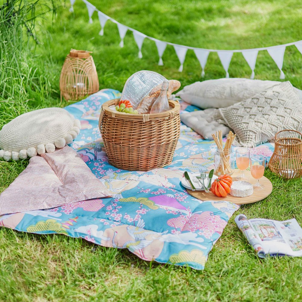 PICNIC DELUXE piknik takaró 180 x 140cm, Japán termék 2. képe