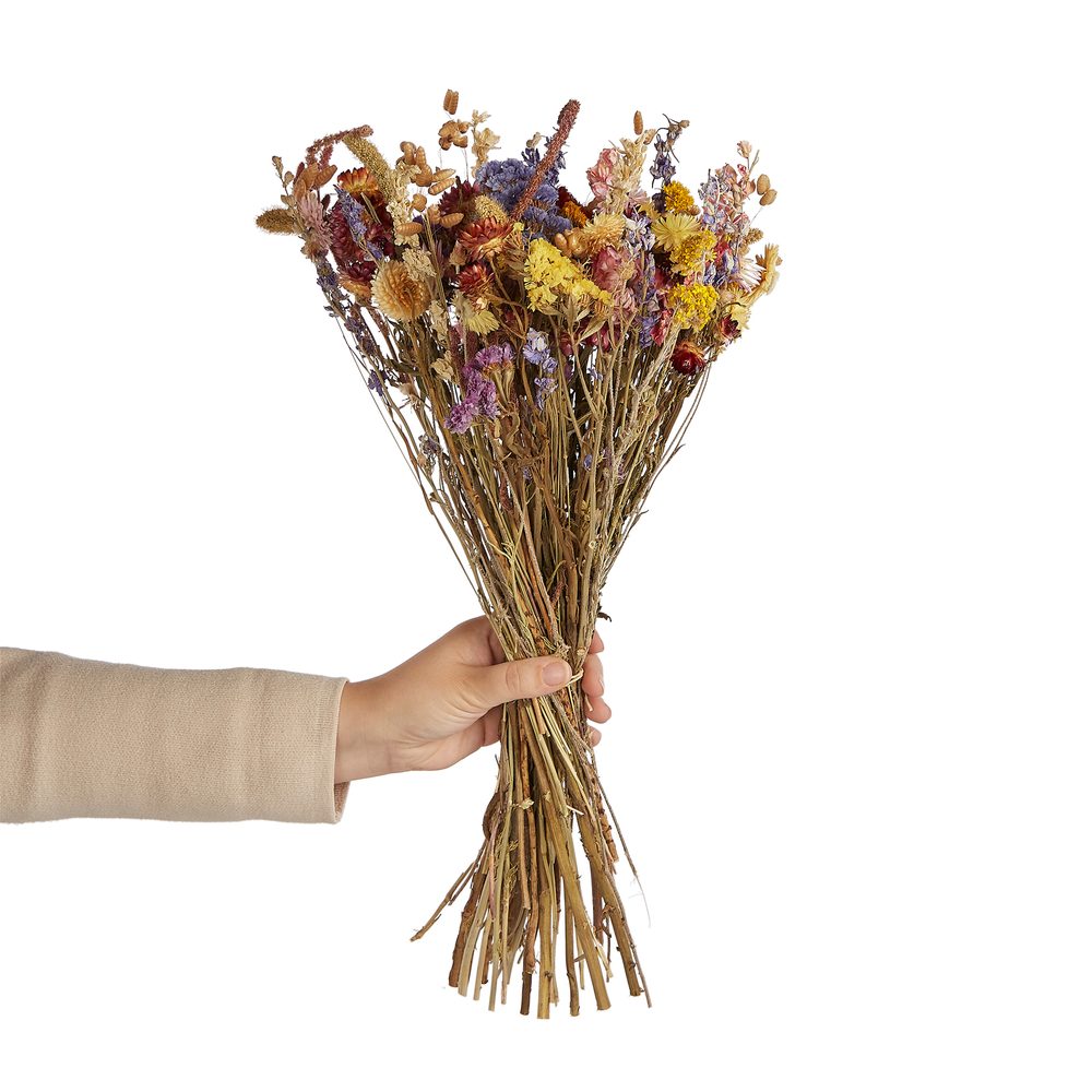 FLOWER MARKET szárított mezei virágcsokor, színes termék 2. képe