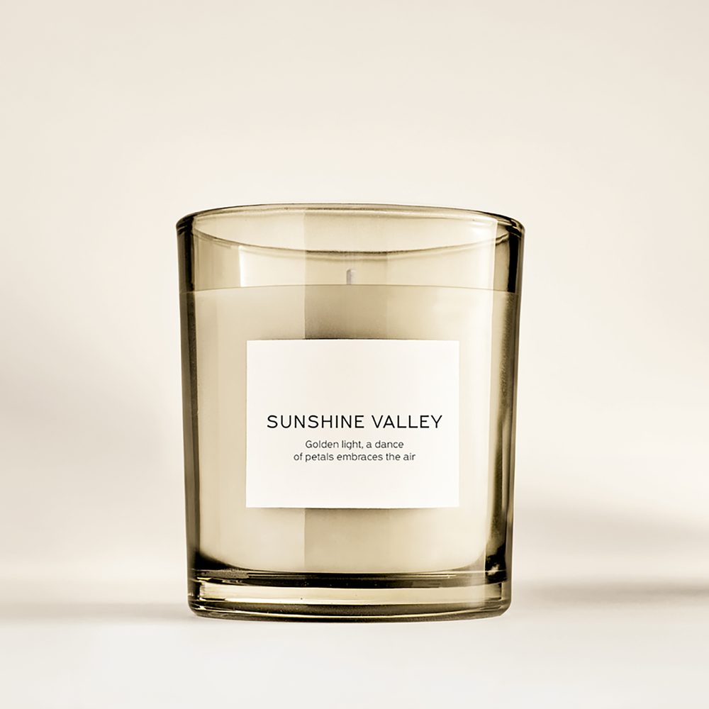 PURE POETRY szójaviasz illatgyertya SUNSHINE VALLEY