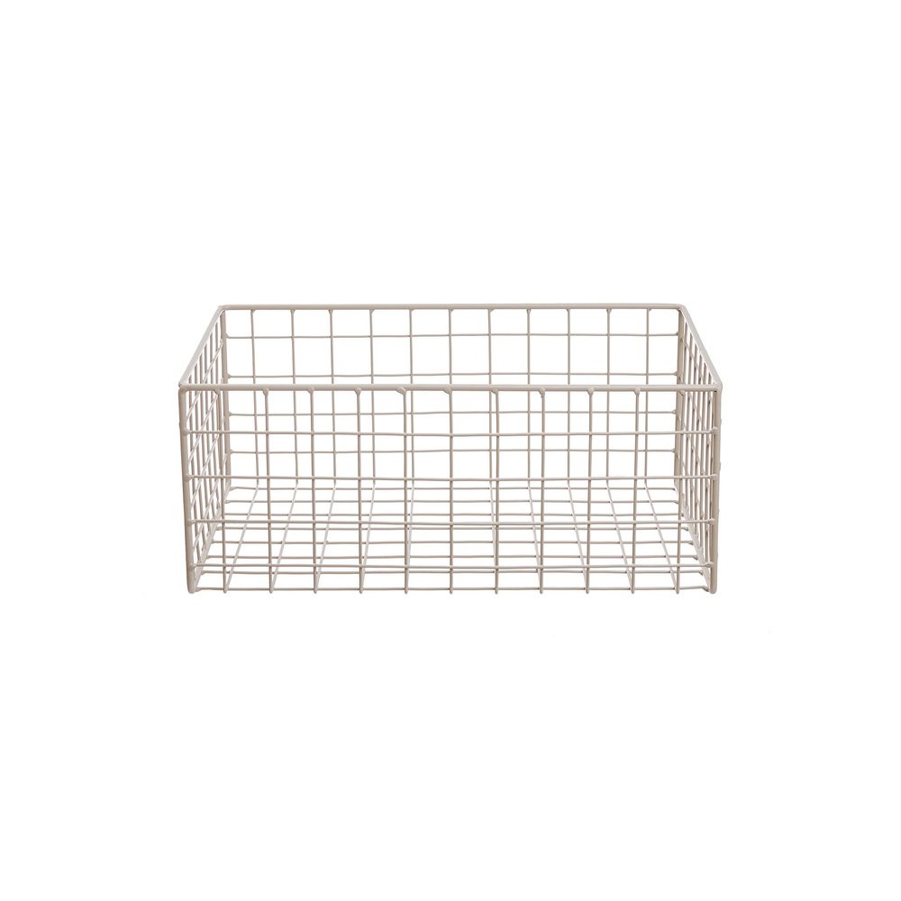 DEPOSIT fém tárolókosár, bézs 30 x 20cm termék 2. képe