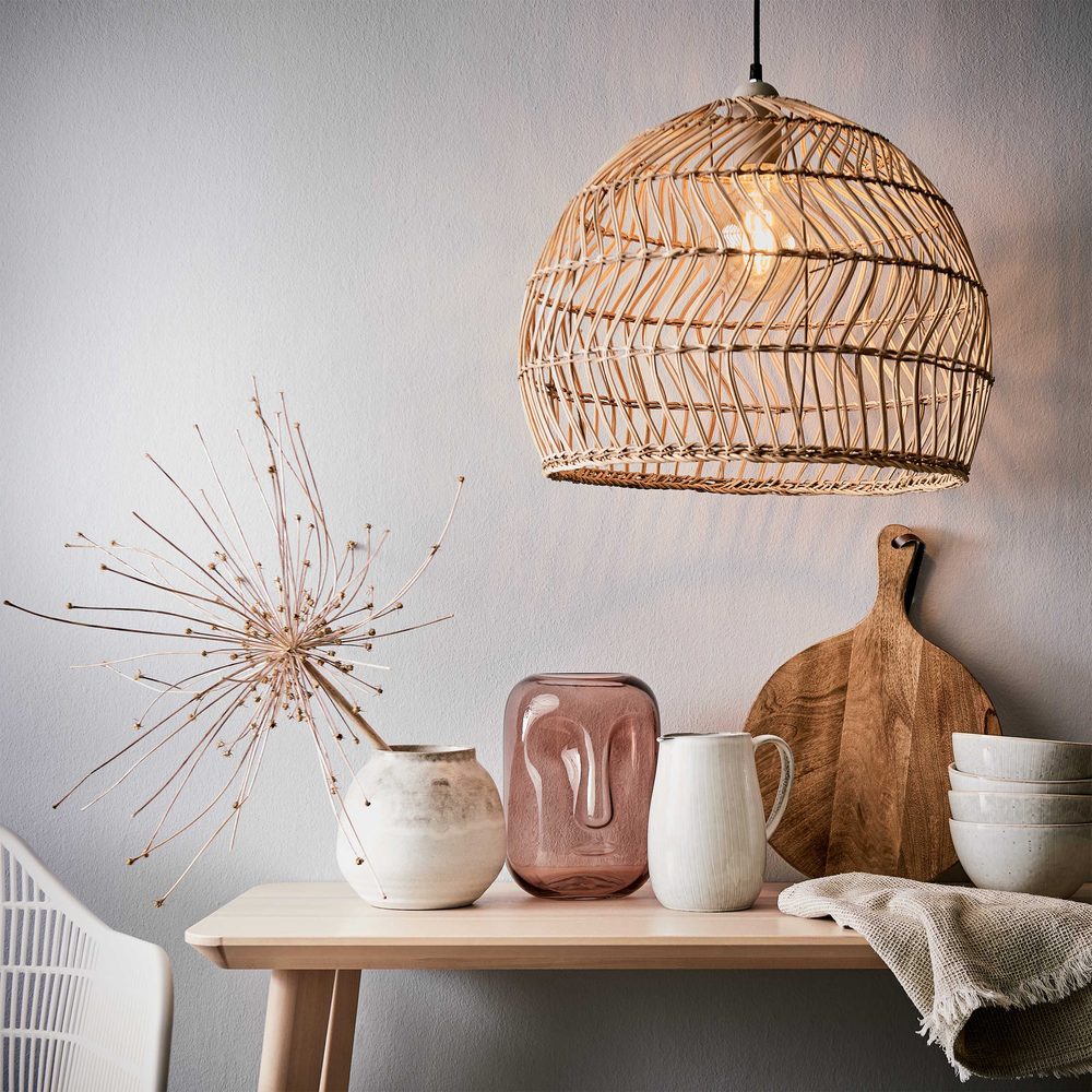 CORBELLE rattan lámpabúra Ø49cm termék 2. képe
