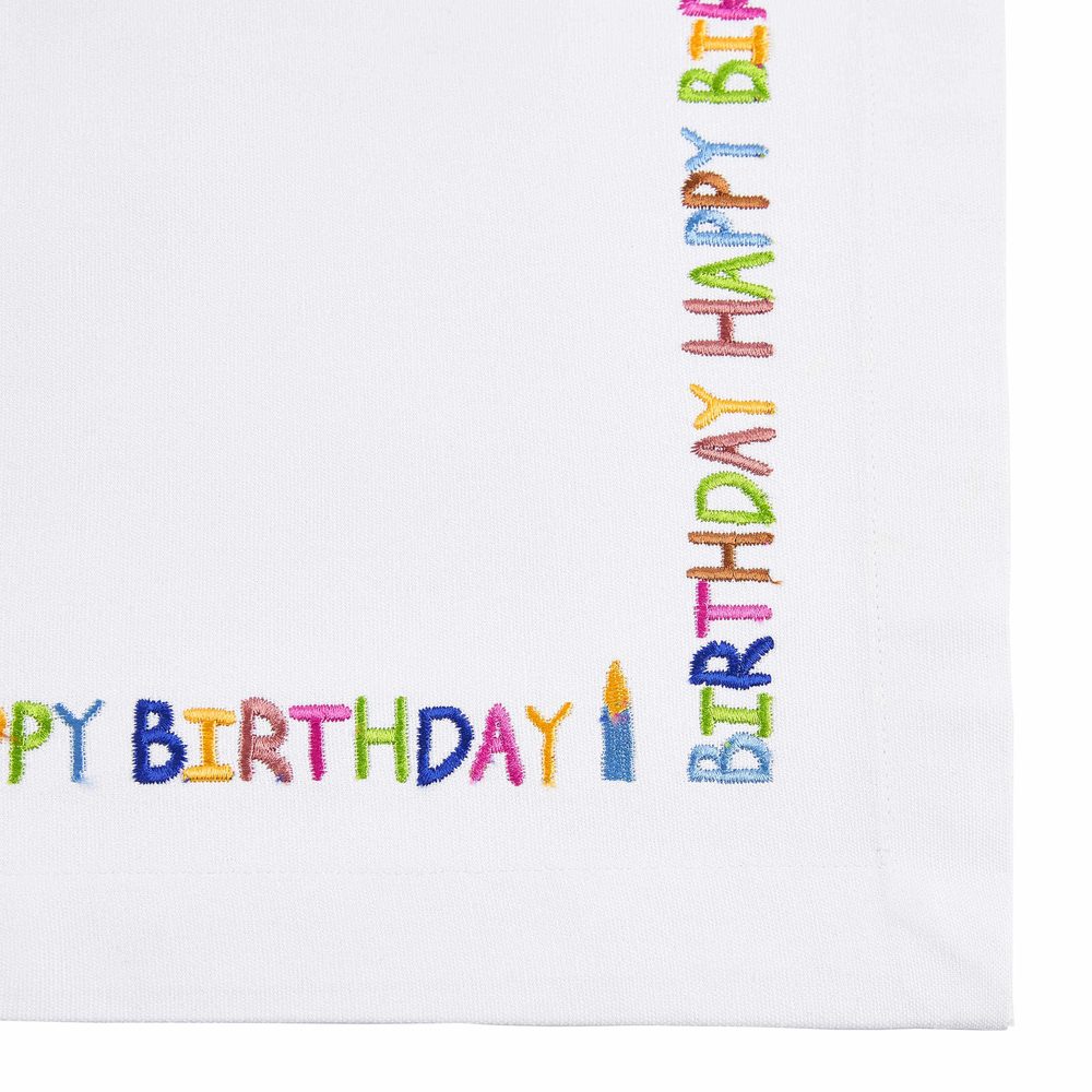 HAPPY BIRTHDAY textil asztali futó 40x160 cm termék 2. képe