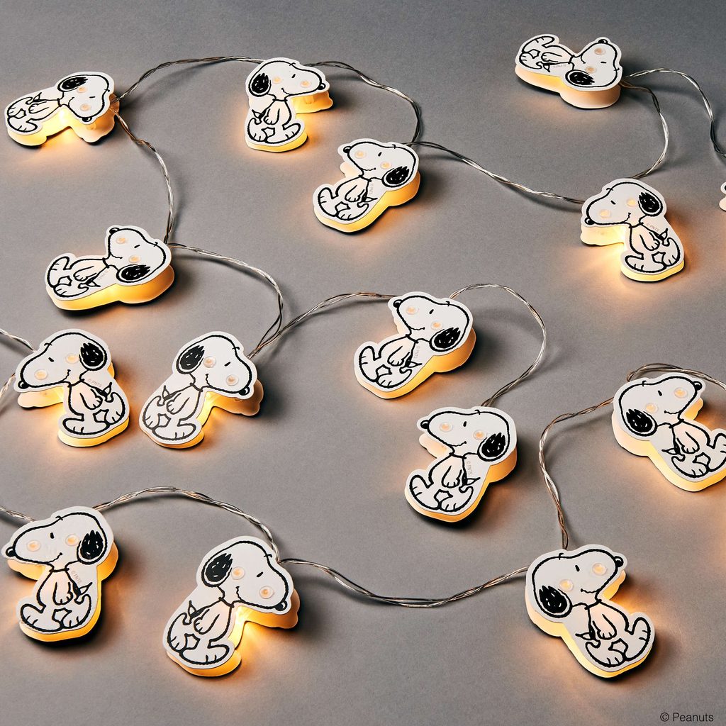PEANUTS LED égősor Snoopy, 20 égő - Égősorok, fényfüzérek - Butlers.hu