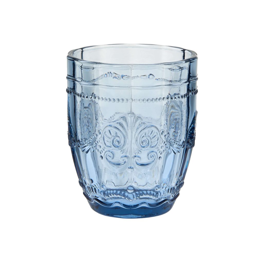 VICTORIAN vizes pohár, kék 250 ml - Vizes poharak - Butlers.hu
