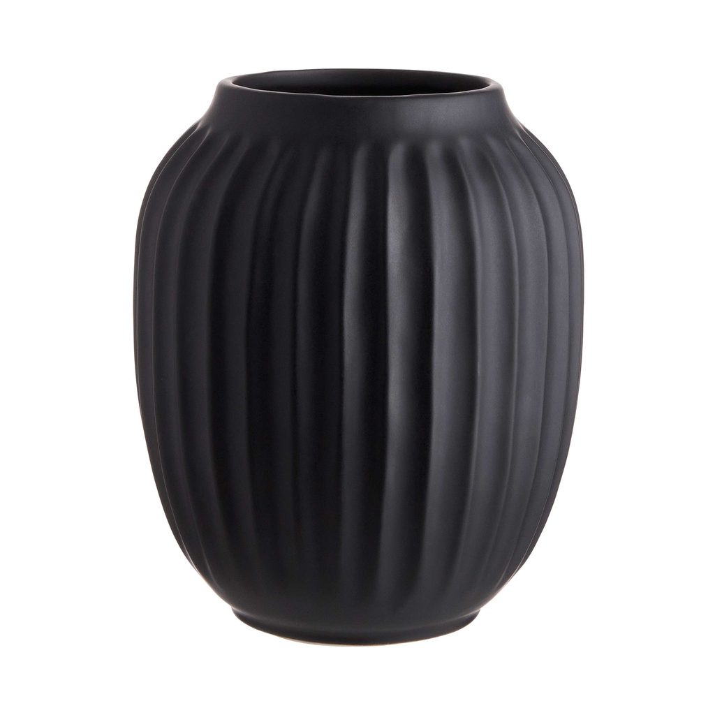 LIV kerámia váza, fekete 20 cm - Vázák - Butlers.hu