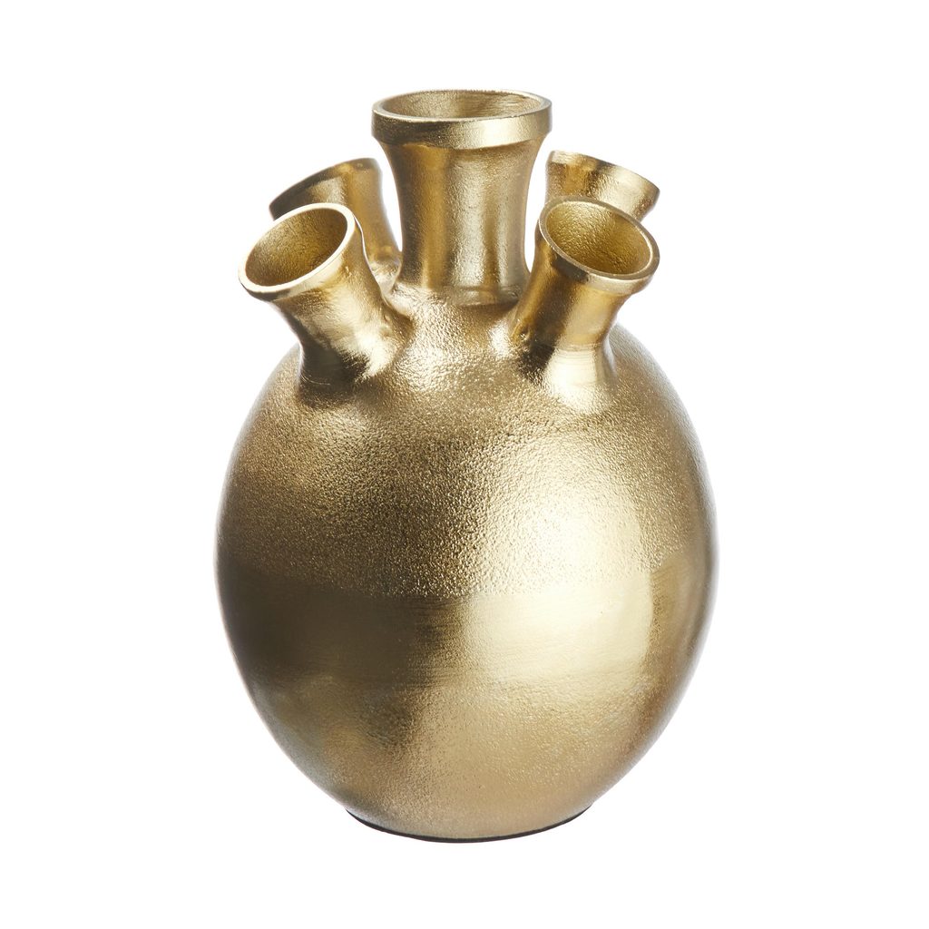 ARRANGEMENT fém váza, arany 26 cm - Vázák - Butlers.hu