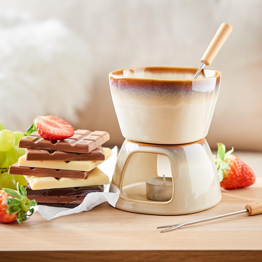 AU CHOCOLAT mini csoki fondue szett 2 villával - Bögrék, csészék -  Butlers.hu
