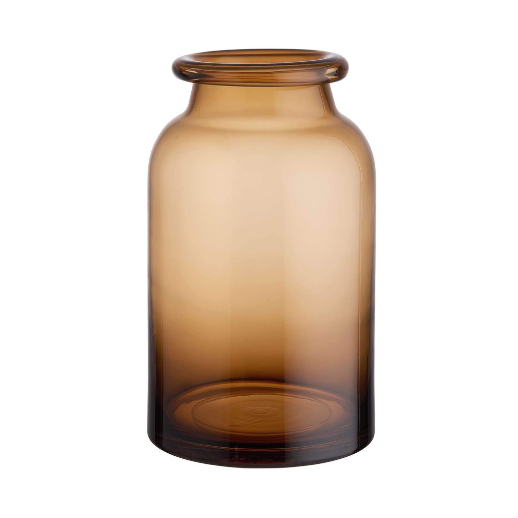 JACKIE üveg váza, barna 30cm - Vázák - Butlers.hu