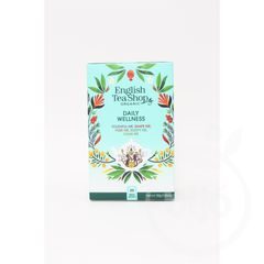 ENGLISH TEA SHOP bio teaválogatás, 'Daily Wellness' 20 filter / 5 íz