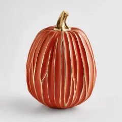 HOME & YOU dekor tök, arany-narancssárga 26 cm