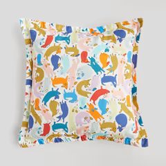 HOME & YOU párnahuzat 45x45 cm, állatok