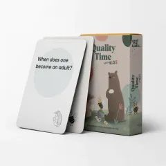 AND WE TALK Quality time with kids, angol nyelvű kártya