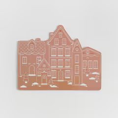 HOME & YOU étkezési alátét 31x40cm, mézeskalács ház