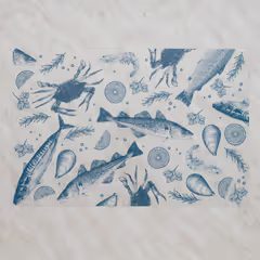 HOME & YOU étkezési alátét, halak 30 x 45 cm