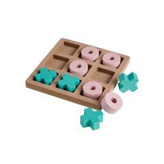 TICTACTOE amőba játék szett 14x14 cm