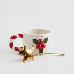 HOME & YOU bögre teatojással 340 ml