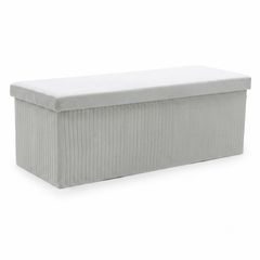 MALAGA összehajtható tárolós puff 110 cm ,szürke
