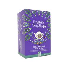 ENGLISH TEA SHOP koffeinmentes bio fekete tea, 20 filter