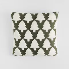 HOME & YOU párnahuzat 45x45cm, fenyőfák