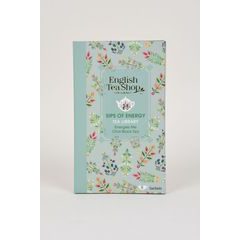 ENGLISH TEA SHOP könyves kollekció bio teaválogatás, Sips of Energy 8 filter