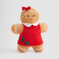 HOME & YOU párna 40x50cm, mézeskalács lány