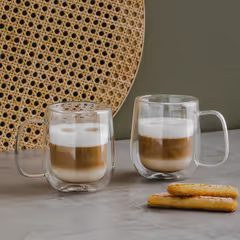 HOME & YOU duplafalú üvegpohár 310 ml, 2db-os szett