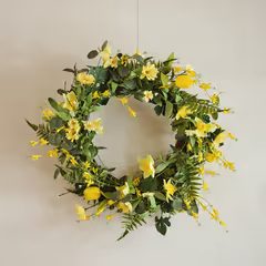 HOME & YOU koszorú sárga 60cm