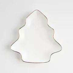 HOME & YOU tál arany szegéllyel és hópehelymintával, 24x25cm