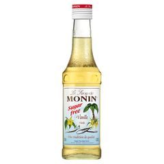 MONIN Cukormentes Vanília szirup, 0,25l