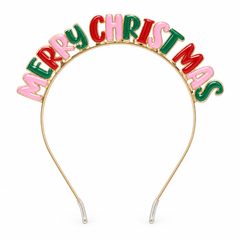 CRAZY CHRISTMAS fém hajpánt szines