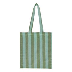 SPRING VIBES táska 40 cm ,zöld/kék