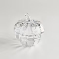 HOME & YOU tök formájú üveg tároló, 14 cm