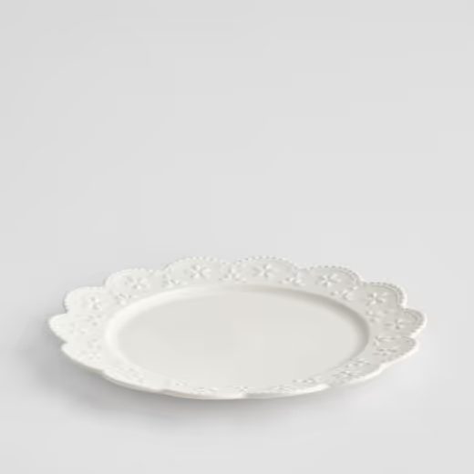 HOME & YOU TÁNYÉR FEHÉR Ø  26CM