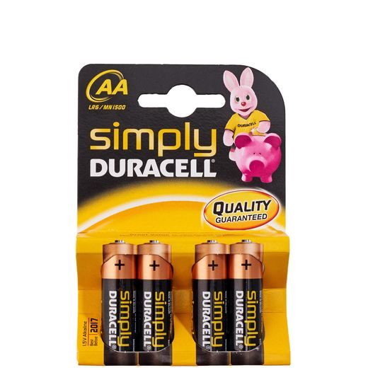 DURACELL ELEM AA 4DB