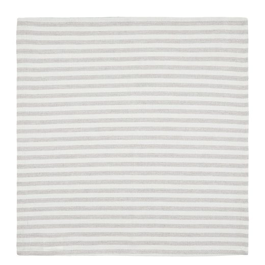 ATELIER LENVÁSZON-PAMUT SZALVÉTA, KRÉMSZÍN-BÉZS 42X42 CM