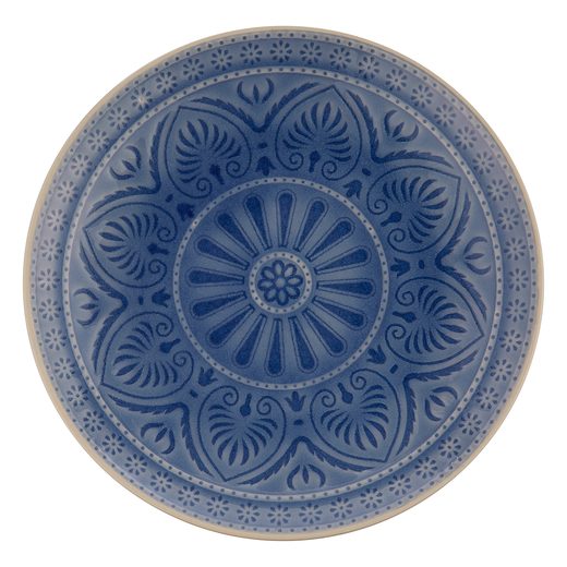 SUMATRA TÁNYÉR Ø 25CM, KÉK