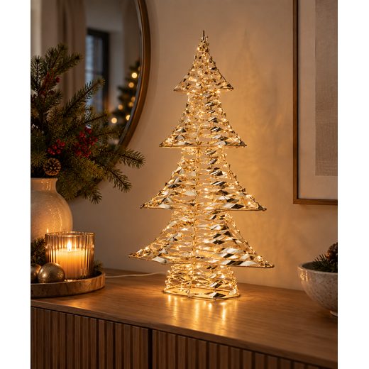 GOLDEN TREE LED VILÁGÍTÓ FENYŐFA 60 CM