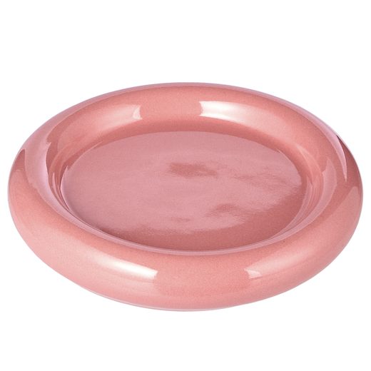 GROOVE KISTÁNYÉR RÓZSASZÍN Ø 12CM