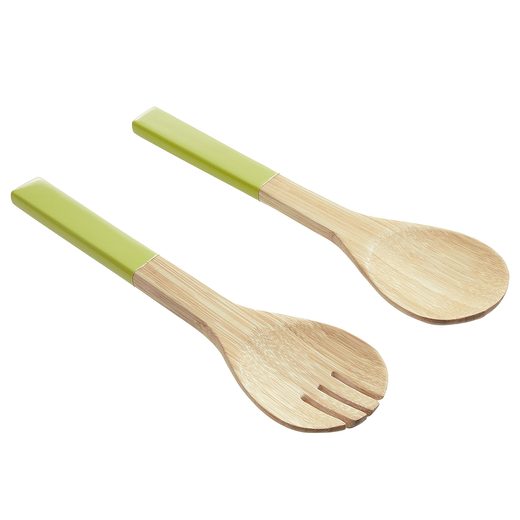 BAMBOO SALÁTAKISZEDŐ, LIMEZÖLD, 2 DARABOS
