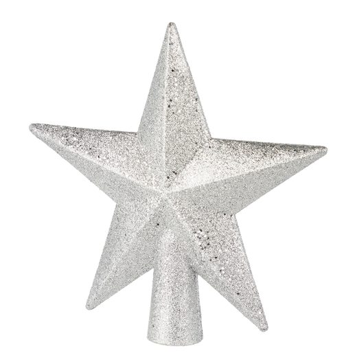 X-MAS CSÚCSDÍSZ ARANY EZÜST 20 CM