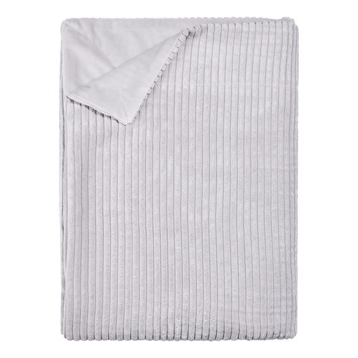 LORD OF CORD KORDMINTÁS TAKARÓ, 150 X 200 CM, VILÁGOSSZÜRKE