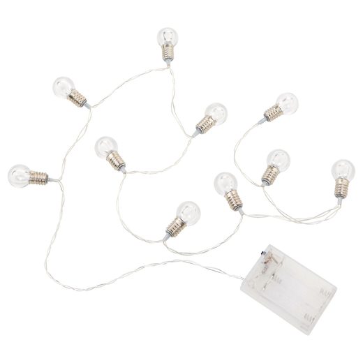MINI BULBS MINI VILLANYKÖRTÉK LED ÉGŐSOR 10 ÉGŐVEL USB KÁBELLEL