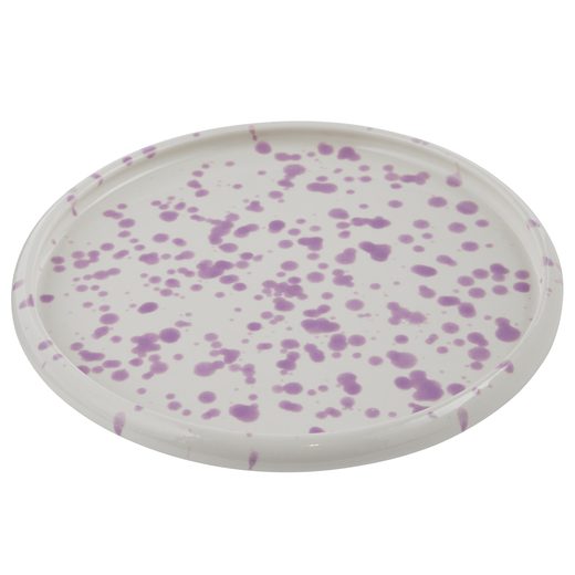 BOOGY SPLASH REGGELIZŐ TÁNYÉR Ø 21 CM , LILA