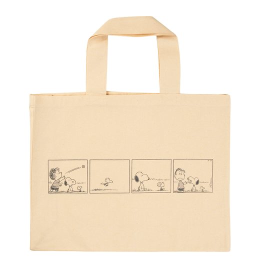 PEANUTS PAMUT TÁSKA 38X50CM ,SNOOPY ÉS CHARLIE